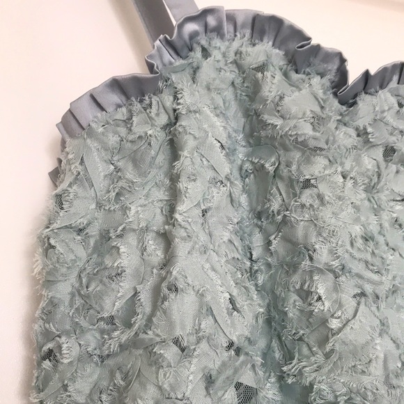 Anthropologie texture peplum top NWT light blue - Picture 7 of 10